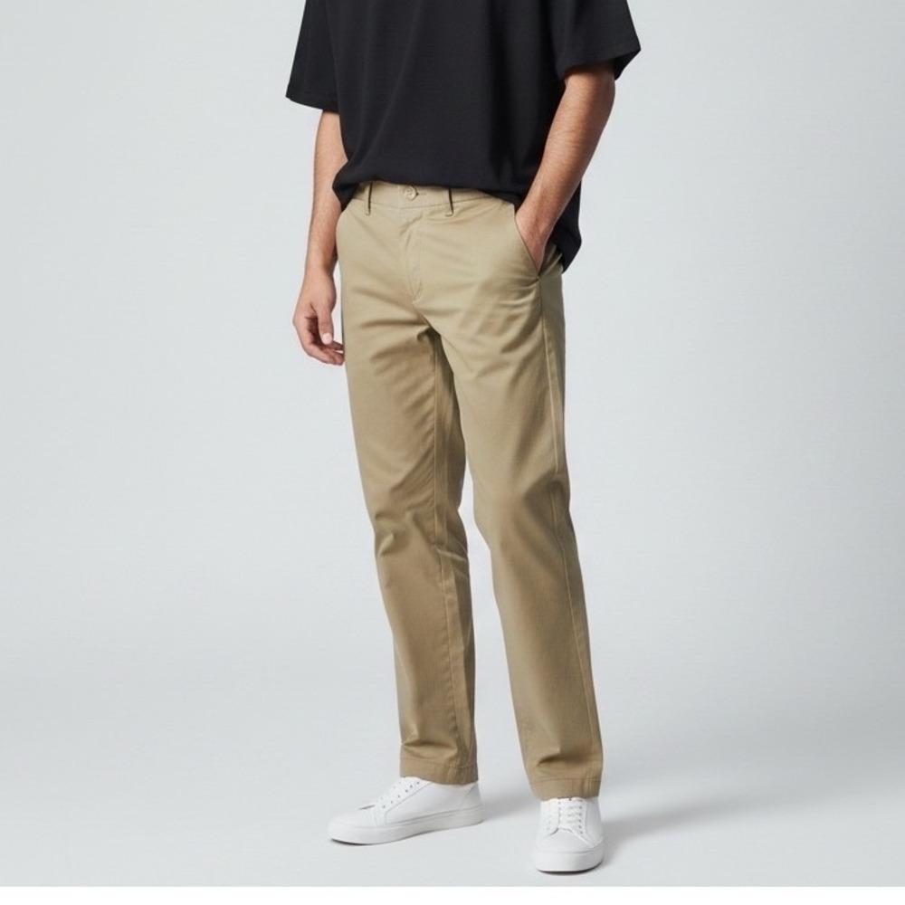 Tilley Mens Tan Pants 32x34 Golf Travel Hiking Straight Leg